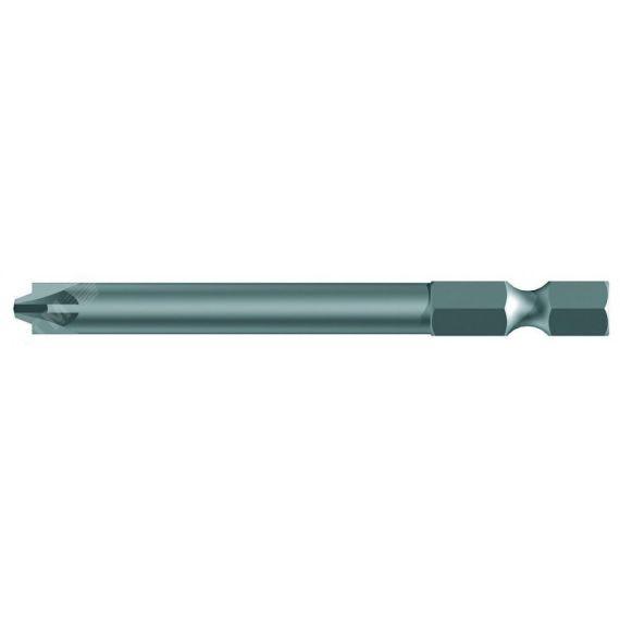 Бита 855/4 Z PZ/S PlusMinus вязкая твердость хвостовик 1/4 E 6.3 # 1 x 70 мм WERA WE-059896