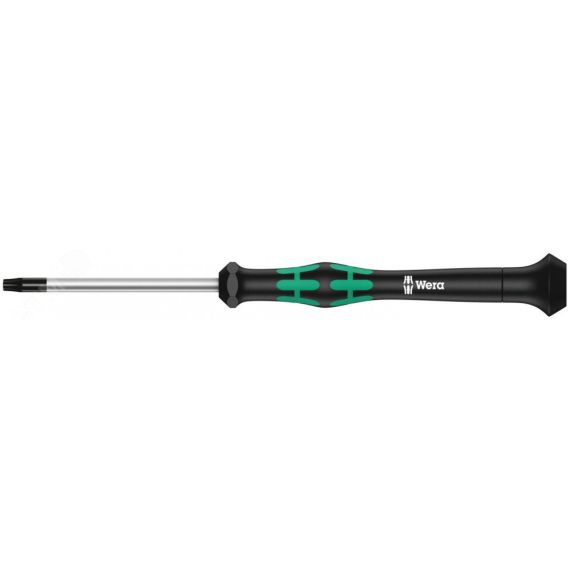 Отвертка для прецизионных работ 2067 TORX BO Micro TX 15 x 60 мм с отверстием под штифт WERA WE-118052