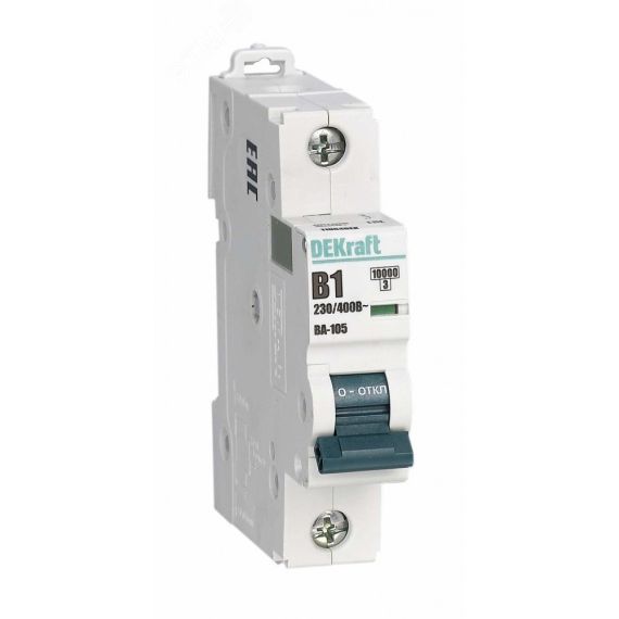 ВА 1P 1A  B ВА-105 10кА SE (Dekraft) 13100DEK
