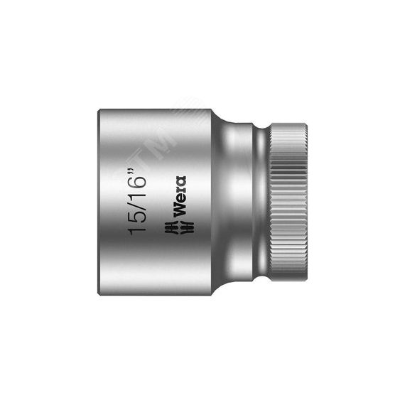 Головка торцевая шестигранная 8790 HMC Zyklop DR 1/2 15/16 x 37 мм WERA WE-003629