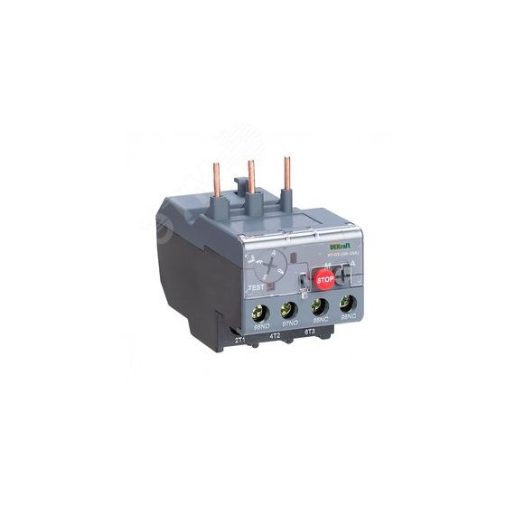 Реле тепловое для контакторов 09А-25А 7.0А-10А SE (Dekraft) 23165DEK