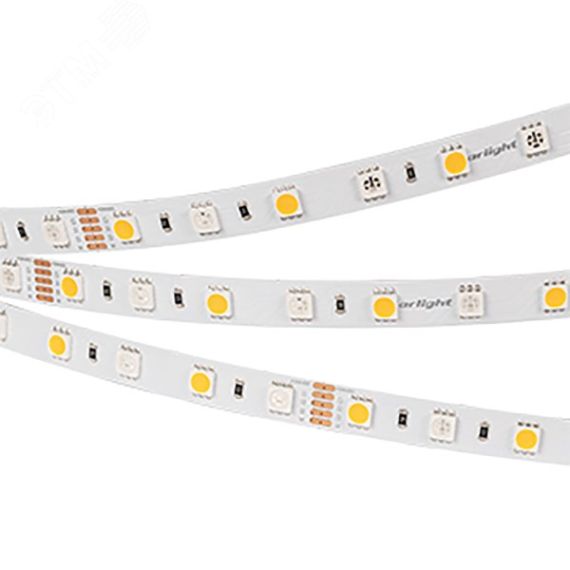 Лента RTW-SE-B60-10mm 24V RGBW-Day (14.4 W/m, IP65, 5060, 5m) (, Открытый) Arlight 034154