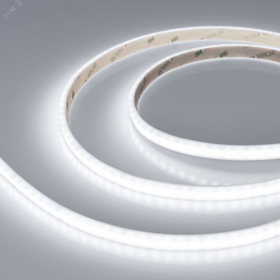 Лента герметичная RTW-PSW-A120-10мм 24V White6000 (9.6 W/m, IP67, 2835, 5м) (5 лет) Arlight 040708
