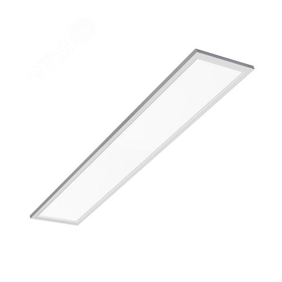 Светильник светодиодный ДВО/ДПО SPARTA-PANEL MULTI 36Вт 295x1195мм 4000К opal-sand IP54 белый с рамкой для БАП Центрстройсвет ЦБ-00003652