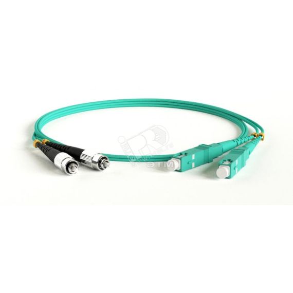 Патч-корд волоконно-оптический (шнур) мм 50/125(OM3) FC-SC duplex LSZH (5м) Hyperline 247688