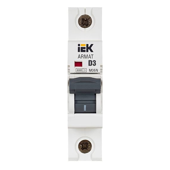 ARMAT Автоматический выключатель M06N 1P D 3А IEK