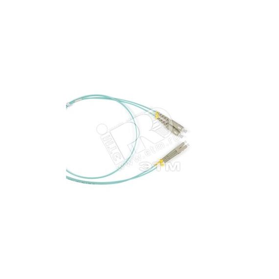 Патч-корд волоконно-оптический (шнур) мм 50/125(OM3) LC-SC duple* LSZH 5 м Hyperline 34485
