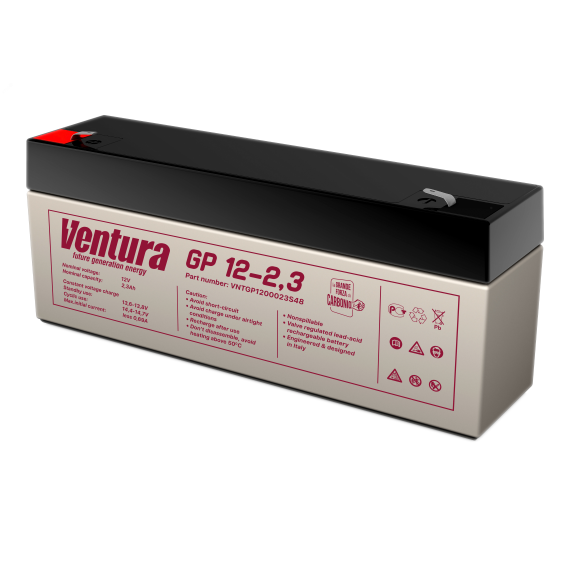 Аккумулятор 12В 2.3Ач Ventura GP 12-2,3