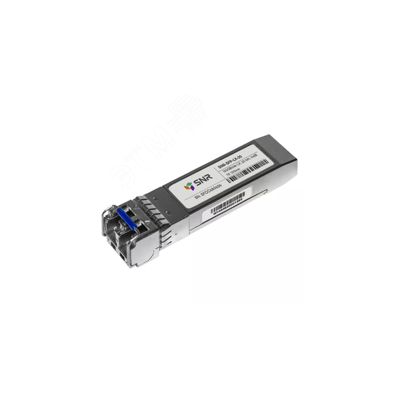 Модуль SFP 1хLC, 1 Гб/с, 14 дБ, DDM, WDM Tx:1310/Rx:1550 нм, до 20 км -SFP-LX-20 SNR SNR-SFP-LX-20