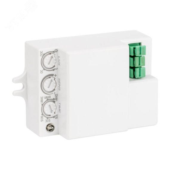 Датчик движения микроволновый белый 1200Вт 360гр. до 8м IP20 MW-706 EKF dd-mw-706