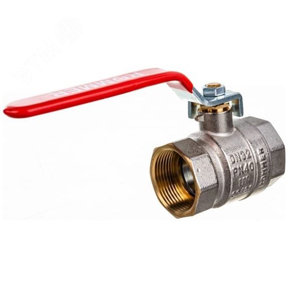 Кран шаровой 1 1/4 ВН/ВН, ручка рычаг Rommer RBV-0001-0110332