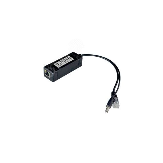 PoE-сплиттер Fast Ethernet. OSNOVO PoE Splitter/3