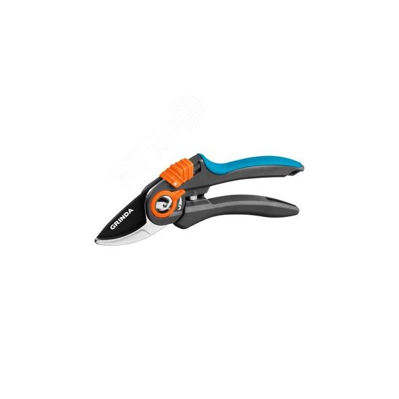 Секатор плоскостной PROLine P-59 210 мм с двухкомпонентными рукоятками GRINDA 423459