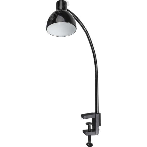 Светильник настольный светодиодный NDF-C010-6W-4K-BL-LED на струбцине черный Navigator Group 61405