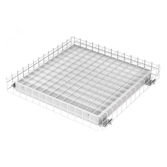 Решетка защитная SPO-BAR-650-650 из армированной стали для светильников 657х657х98 армстронг ЭРА Б0055406