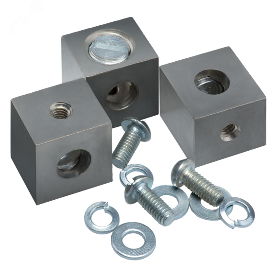 Комплект зажимов OptiMat E100-16..50А-УХЛ3-3шт КЭАЗ 100015