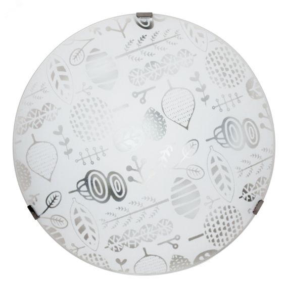 Светильник Лужок 300 НПБ 01-2х60-139 М16 матовый белый кл.штамп металлик ИУ ЭЛЕТЕХ 1005209258