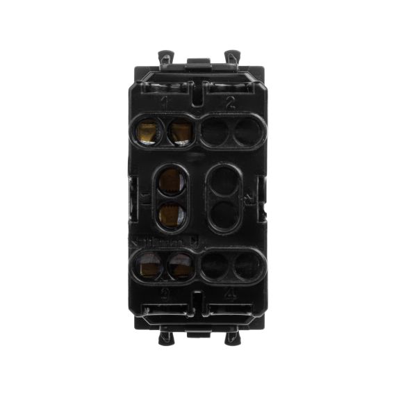 Механизм управления рольставней модульный, &quot;Avanti&quot;, &quot;Черный матовый&quot;, 1 модуль