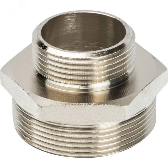 Ниппель НН 2'х1'1/4 переходной, никелированный STOUT SFT-0004-002114