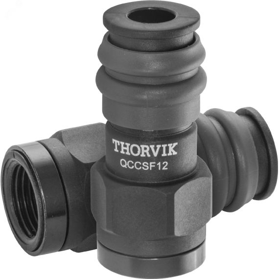 Муфта БРС европейского типа с внутренней резьбовой частью BSPT 1/2'' Thorvik QCCSF12