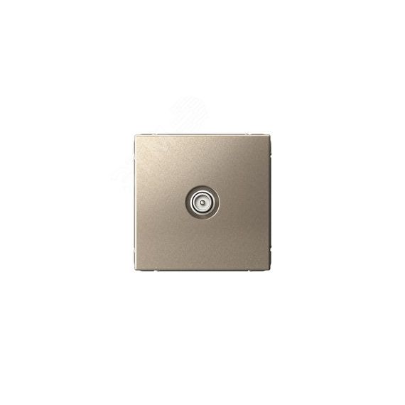 ARTGALLERY TV ТВ розетка оконечная 1DB, механизм, шампань SE (Systeme) GAL000591