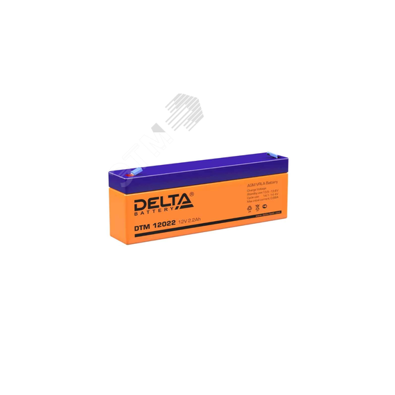 Аккумулятор DTM 12В 2.2Ач Delta DTM 12022