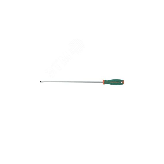 Отвертка стержневая шлицевая ANTI-SLIP GRIP, SL8.0х400 мм Jonnesway D71S8400
