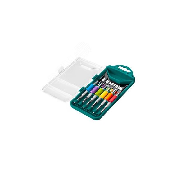 Набор чаосвых отверток Precision-6 6 предм. KRAFTOOL 25679