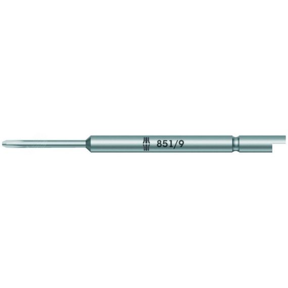 Бита 851/9 C J PH под азиатские винты хвостовик 4 мм Halfmoon PH 0 x 64 мм WERA WE-135273