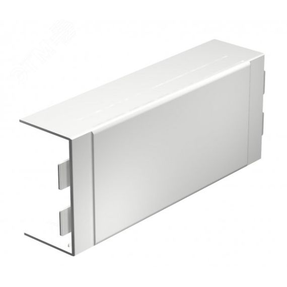 Крышка T-образной секции кабельного канала WDK 60x110 мм (ПВХ, белый) OBO Bettermann WDK HK60110RW