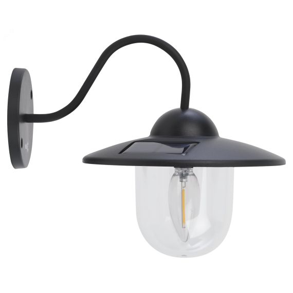 Светильник уличный ERASF22-38 на солнечных батареях настенный Ретро 1 LED ЭРА Б0053388