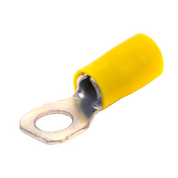 Наконечник с отверст. под винт и изолир.фланцем 2,5-6 кв.мм 4,2 мм (НКИ) (новый аналог 2C4P-EE-PVC)