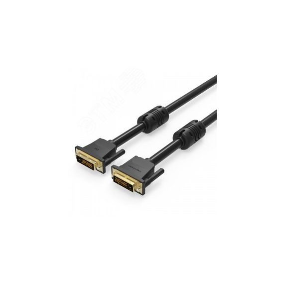 Кабель DVI-D Dual link 25M на 25M, с ферритовым фильтром, 3 м. Vention EAABI