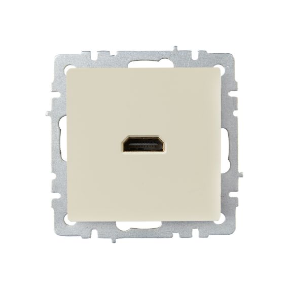 BRITE Розетка HDMI РHDMI-0-БрКр бежевый IEK
