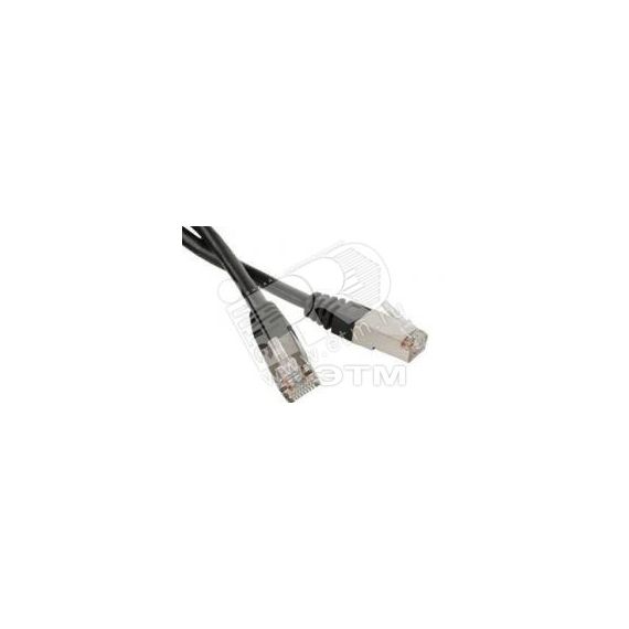 Патч-корд F/UTP экранированный категория 5е LSZH синий (5м) Hyperline 30993