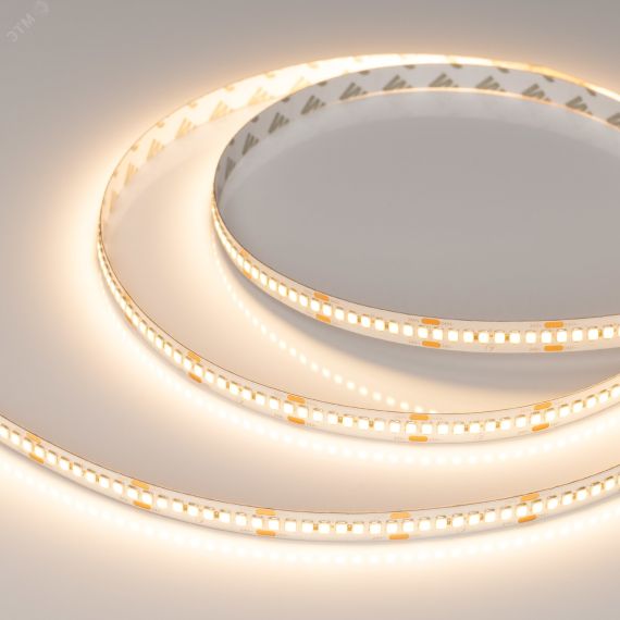 Лента RT-A240-10mm 24V Warm2700 (22 W/m, IP20, 2835, 5m) (Arlight, высок.эфф.150 лм/Вт) Arlight 038746