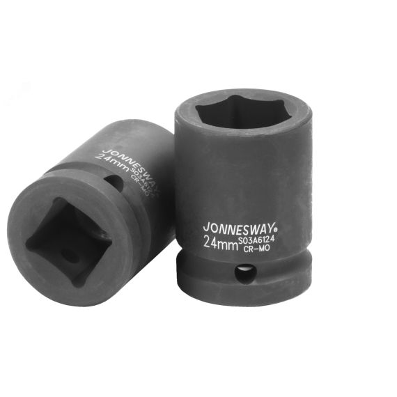 Головка торцевая ударная 3/4''DR, 24 мм Jonnesway S03A6124