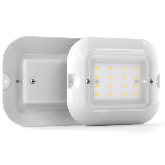 Светильник светодиодный ДБП-5Вт, IP54, 5000К, 650Лм, 220В, молочный рас-ль, Medusa АТОН АТ-ДБП-01-03 Lux