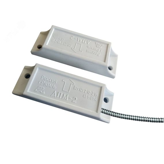 Датчик положения магнитогерконовый ДПМ-2 (04) с   выводом вметаллорукаве РЗ-Ц 5м Магнито-контакт 00-00001244