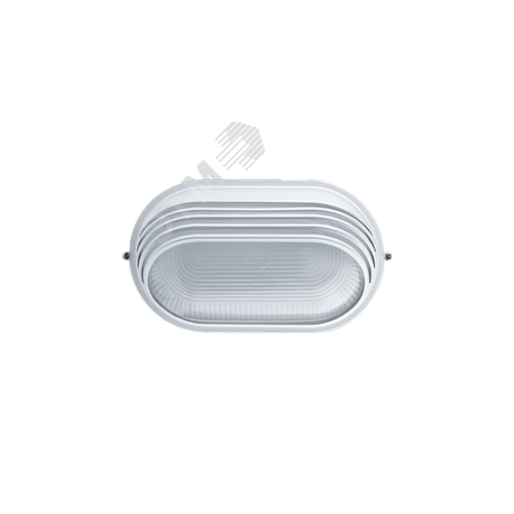 Светильник НПП-100w термостойкий овальный козырек IP54 белый Navigator Group 94818
