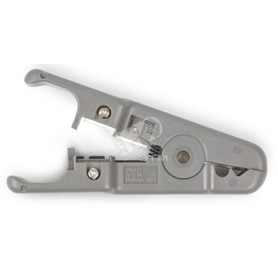 Инструмент HT-S501A для зачистки и обрезки витой пары (UTP/-STP) и телефонного кабеля диаметром 3.2-9 мм Hyperline 3445