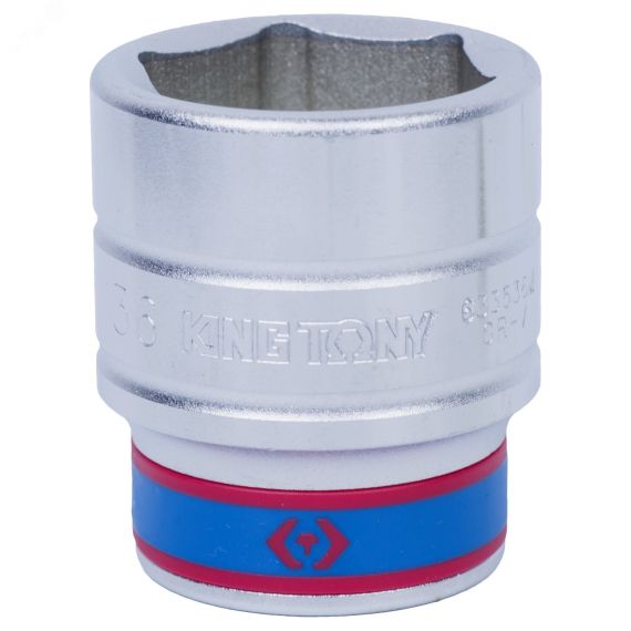 Головка торцевая стандартная шестигранная 3/4', 36 мм King Tony 633536M