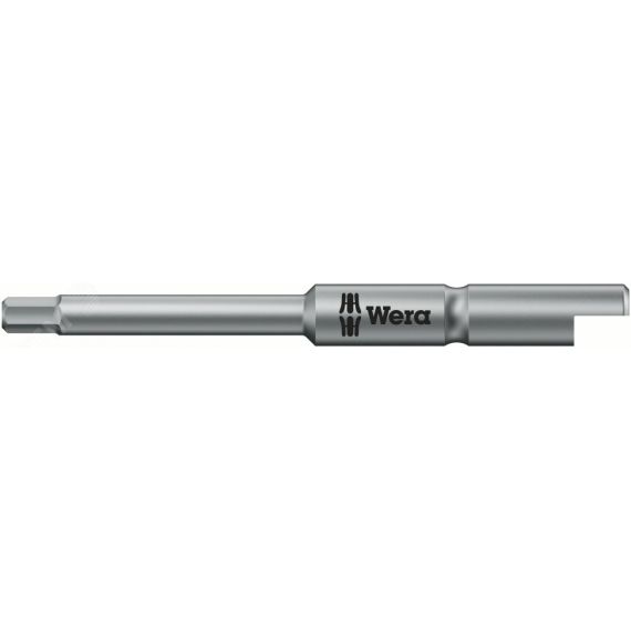 Бита под внутренний шестигранник 840/9 C Hex-Plus сверхтвёрдые хвостовик 4 мм Halfmoon 2 x 44 мм WERA WE-135269