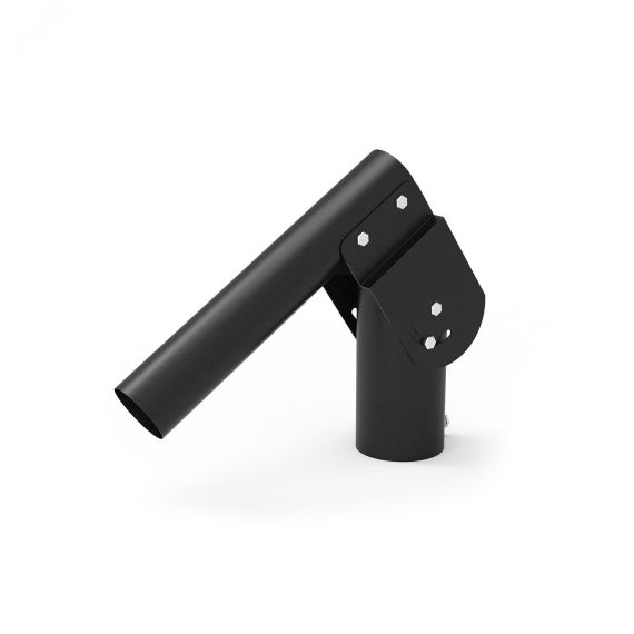 Кронштейн для уличных светильников 200х205х100 мм на трубу до D58 мм / консоль D48 мм черный Gauss Gauss 903215106