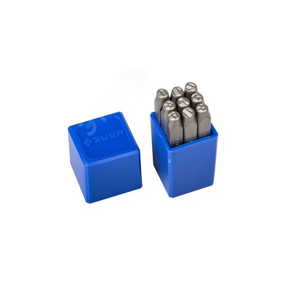 Клейма цифровые арабские, шрифт 5мм ЗУБР 21501-05_z01