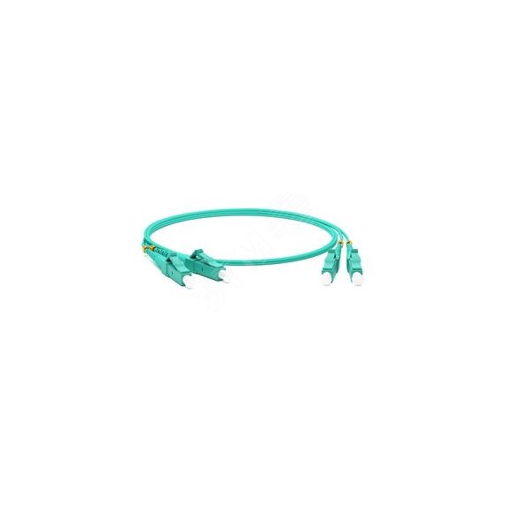 FC-D2-503-LC/PR-LC/PR-H-3M-LSZH-BK Патч-корд волоконно-оптический мм 50/125 Hyperline 503-LC/PR-LC/PR-H-3M-BK