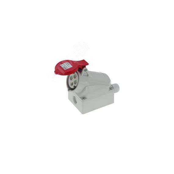 Розетка настенная 16A/400V/3P+E/IP44 INPIN CA105