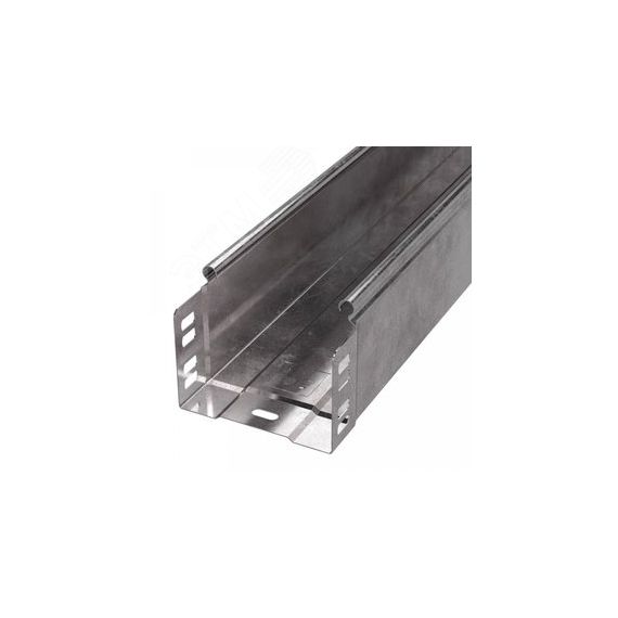 Лоток неперфорированный Стандарт 100х80х3000 (1,0 мм) (6 м/уп) Промрукав PR16.2287