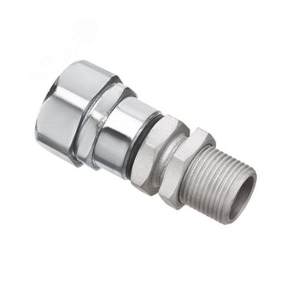 Ввод кабельный взрывозащищенный КВМ15 для ввода   (прохода) электрических кабелей (в том числе      бронированных) во взрывозащищенную оболочку Эридан Ввод кабельный КВМ15