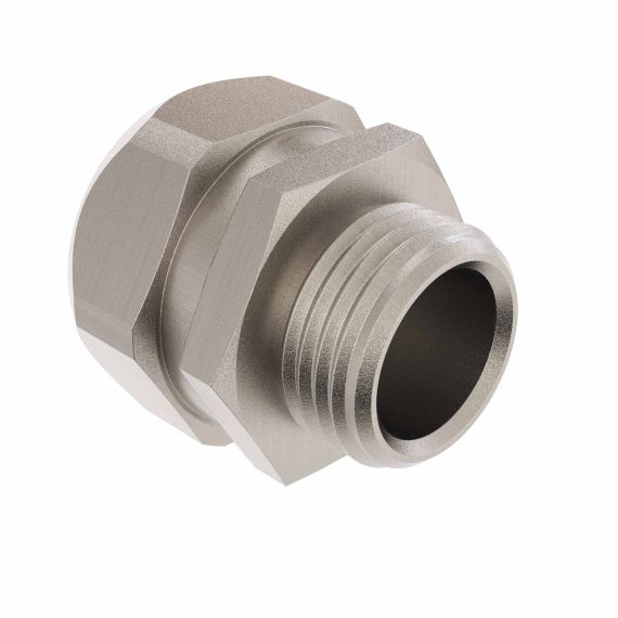 Муфта металлорукав-коробка DN 12,М16х1,5 наружная резьба